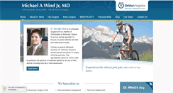 Desktop Screenshot of drmichaelwind.com